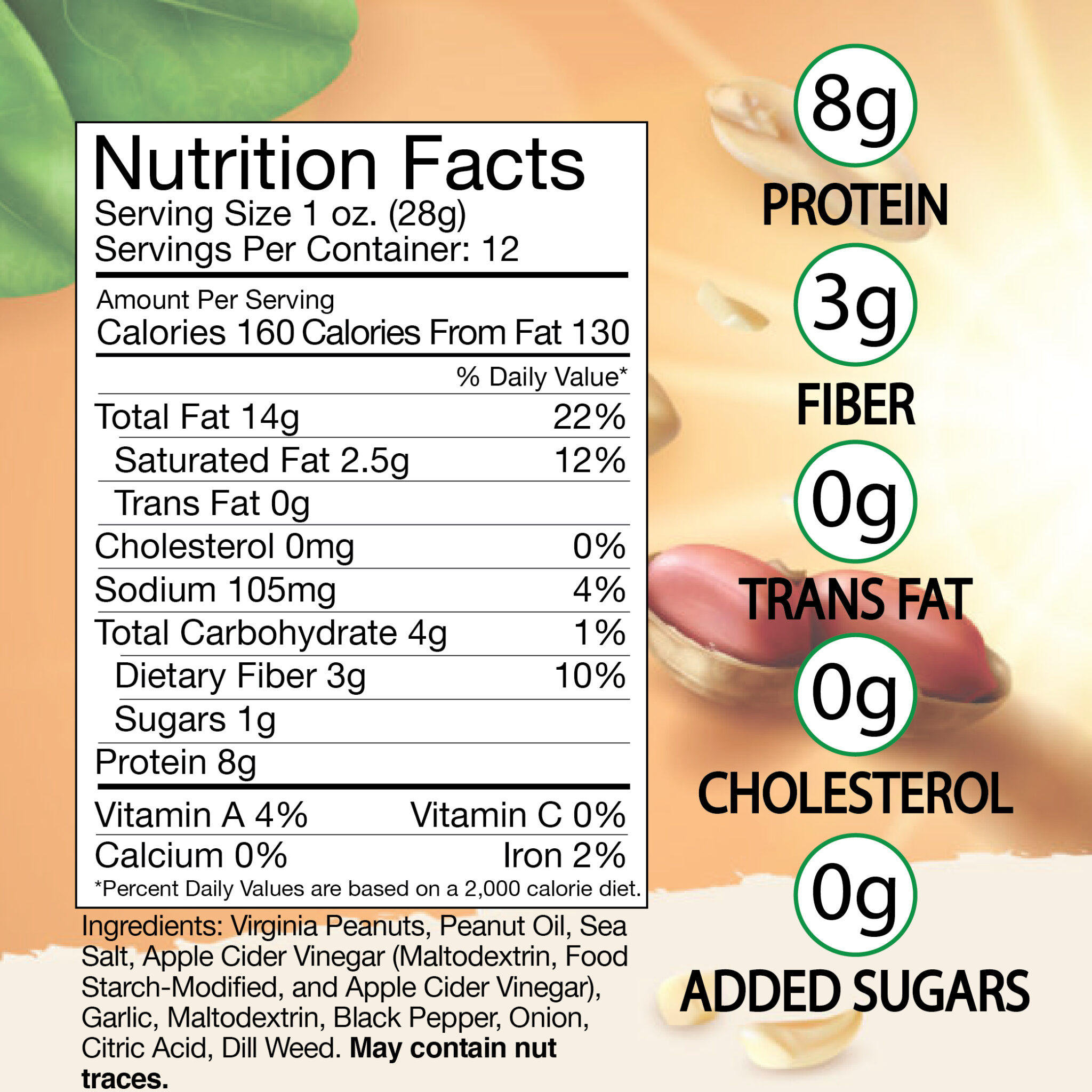 Dill Pickle Peanuts Try America's Favorite Flavor in Peanut Form!