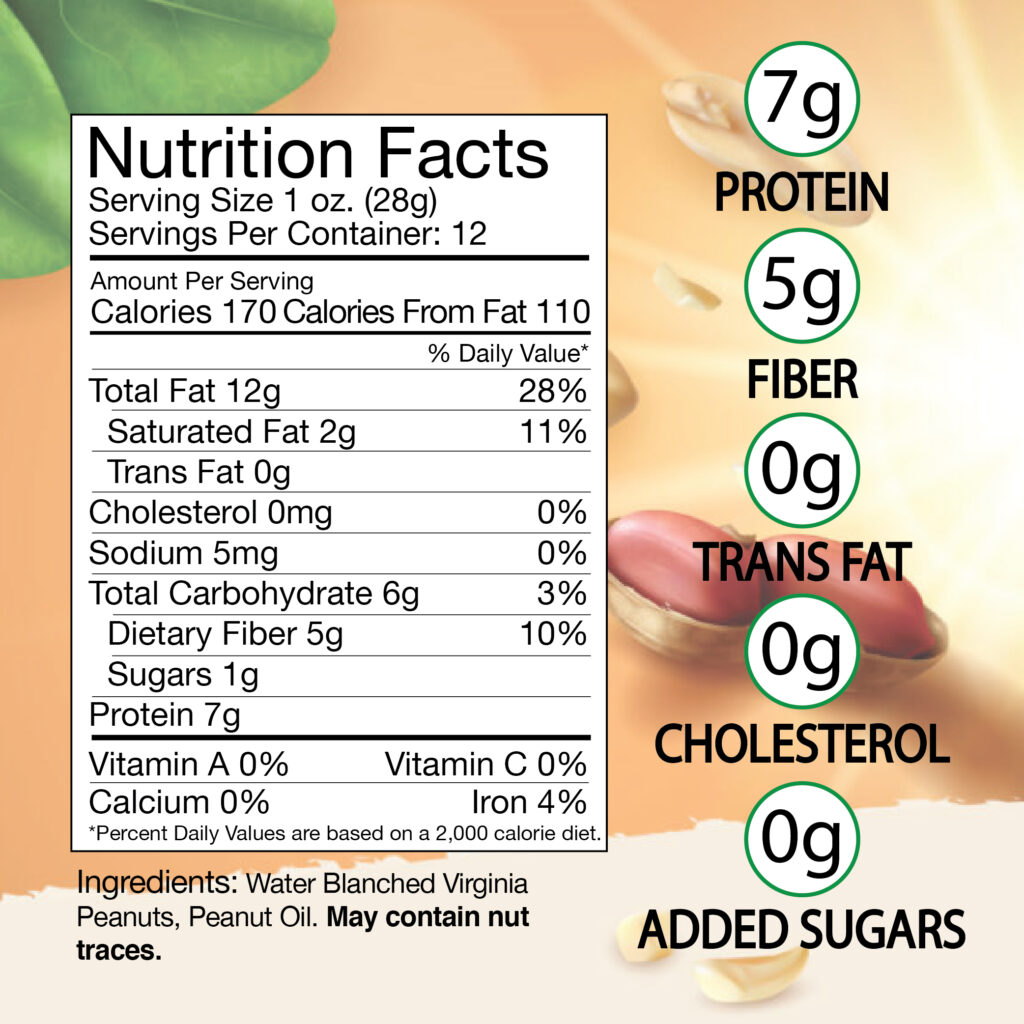 Unsalted Peanuts HeartHealthy Gourmet Virginia Peanuts