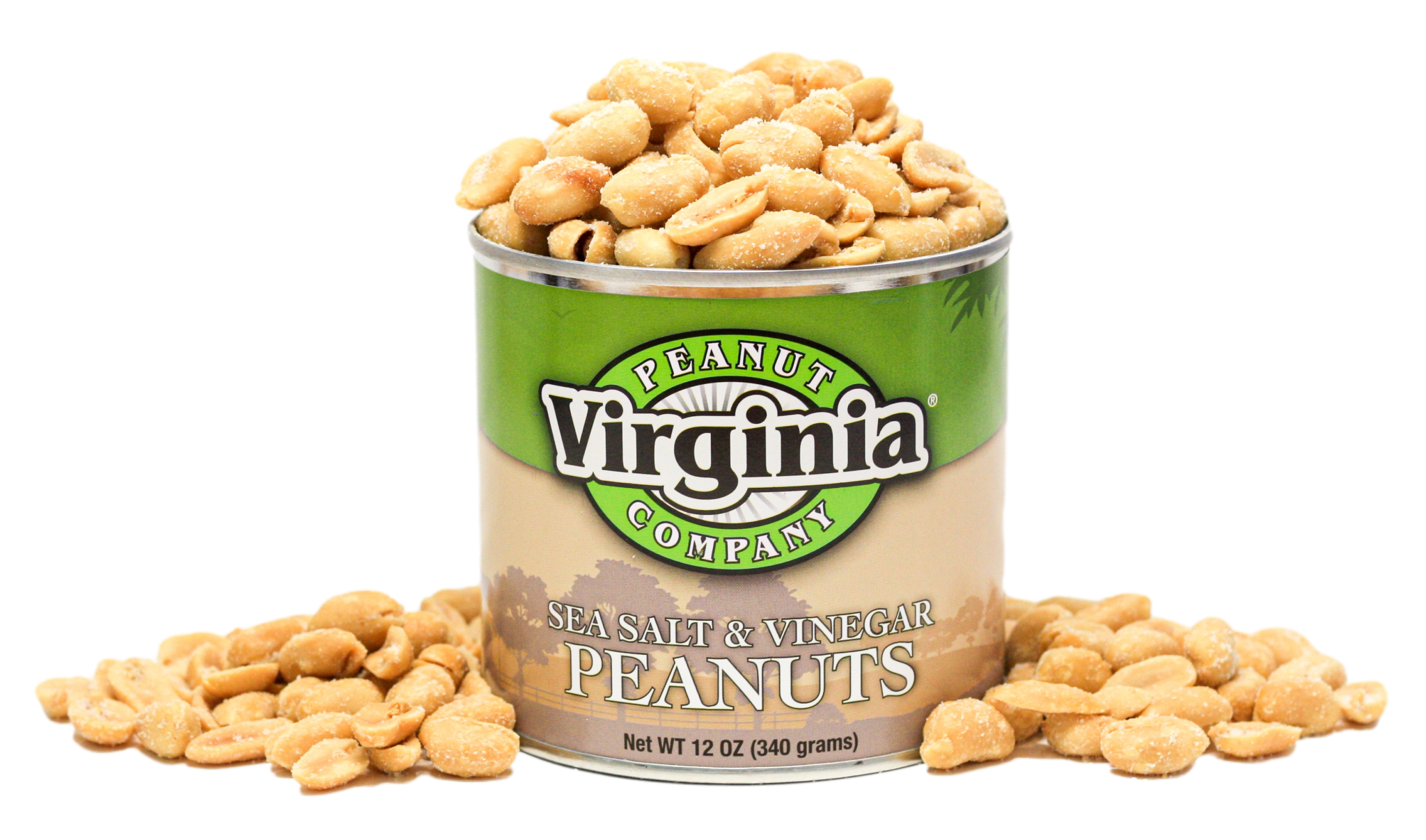 Sea Salt & Vinegar Peanuts Gourmet Virginia Peanuts With A Zing